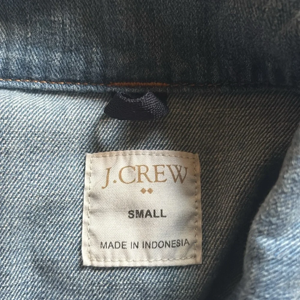 J Crew VINTAGE Small Denim Jean Jacket